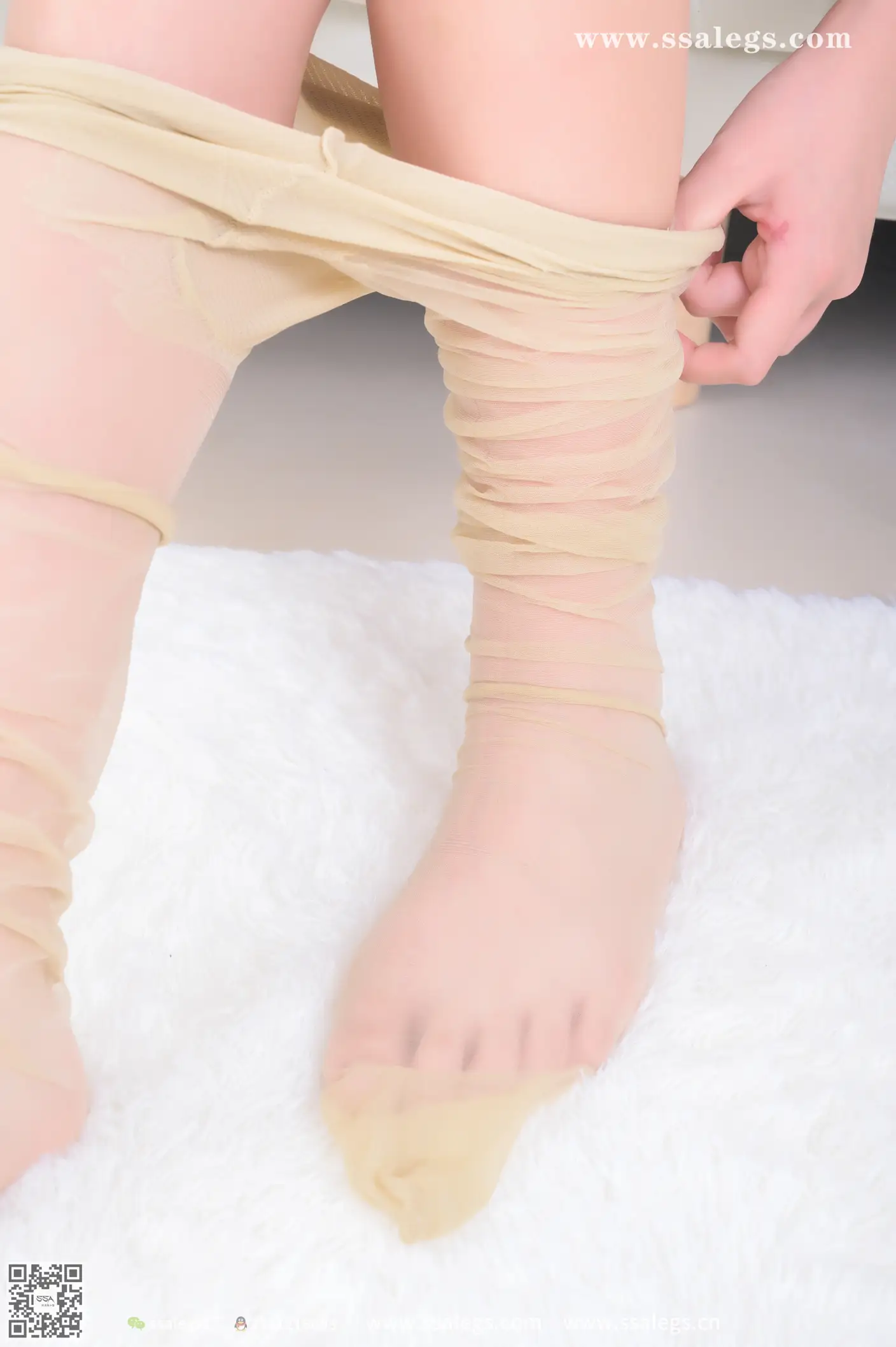 [Mzsock] NO.430 Baby's cute girl's white dress (below) silk club#[124P]-4